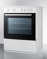 24" Wide Smooth Top Electric Range