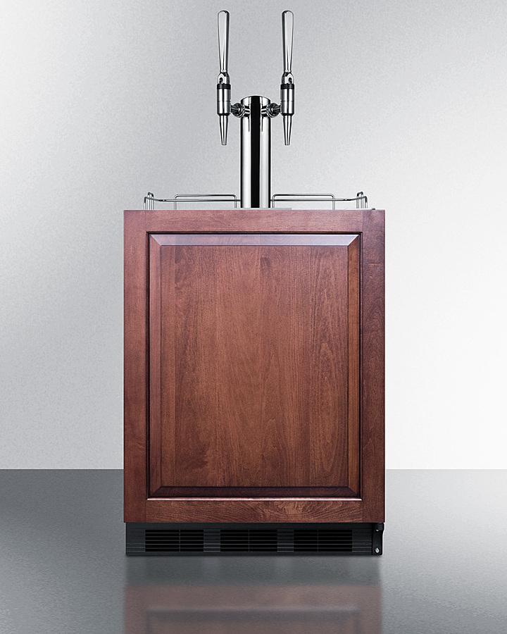 24" Wide Built-in Nitro Coffee Kegerator, ADA Compliant (panel Not Included)