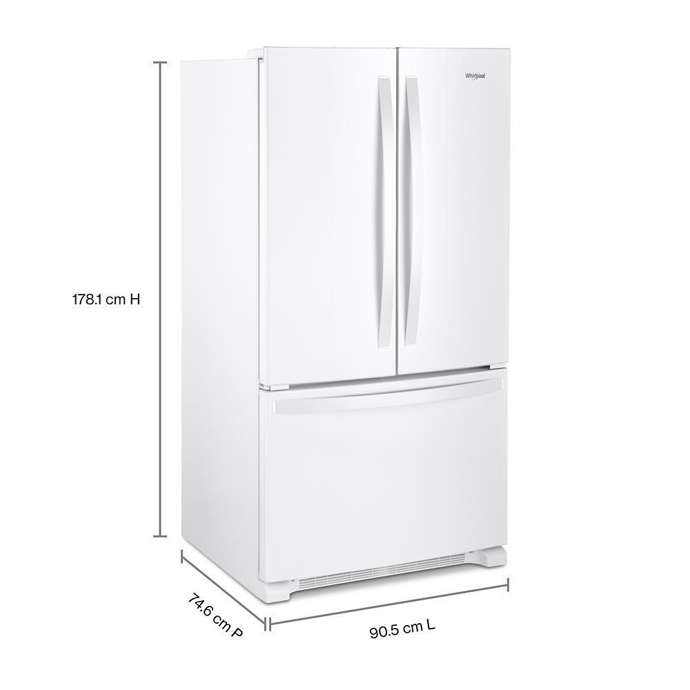 36-Inch Wide Counter-Depth French Door Bottom Mount Refrigerator - 20 cu. ft.