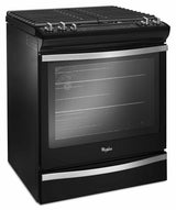 5.8 Cu. Ft. Slide-In Gas Range with EZ-2-Lift™ Hinged Grates - Black Ice