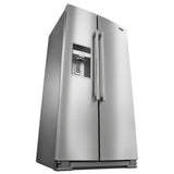 36- Inch Wide Counter Depth Side-by-Side Refrigerator- 21 Cu. Ft.