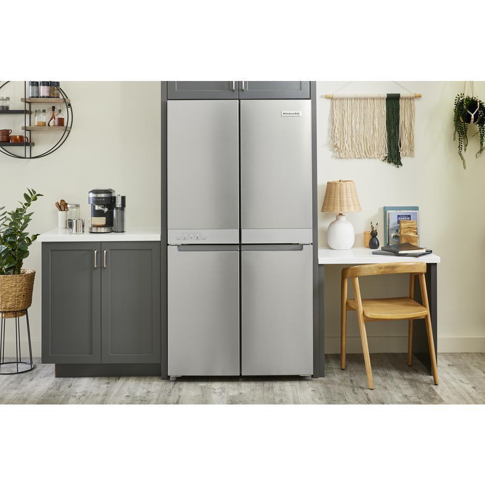 19.4 cu. ft. 36-inch wide Counter-Depth 4-Door Refrigerator with PrintShield™ Finish