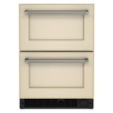 24" Panel-Ready Undercounter Double-Drawer Refrigerator/Freezer