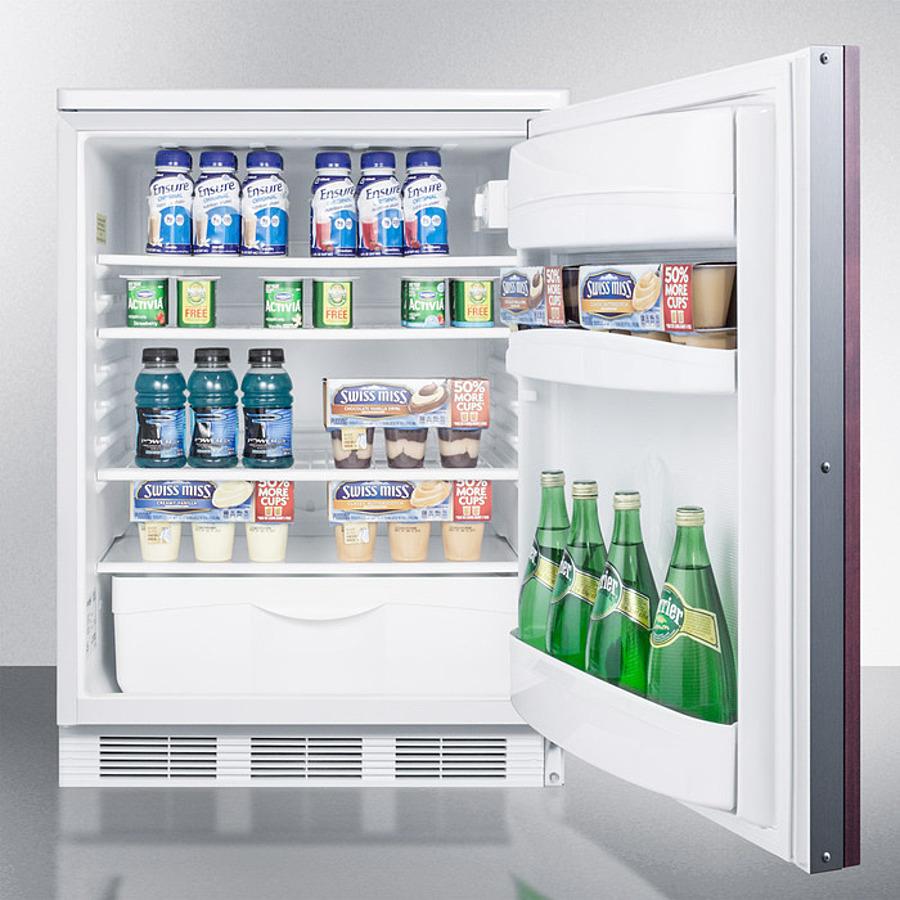 24" Wide Built-in All-refrigerator (panel Not Included)