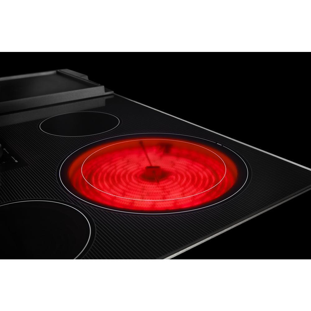 36-Inch Electric Cooktop with Reversible Grill and Griddle