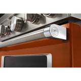 KitchenAid® 30'' Smart Commercial-Style Dual Fuel Range with 4 Burners