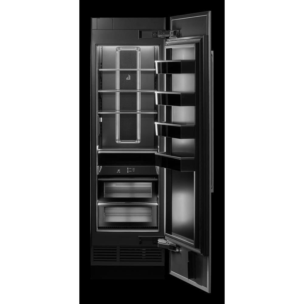 24" Built-In Column Freezer with NOIR™ Panel Kit, Right Swing