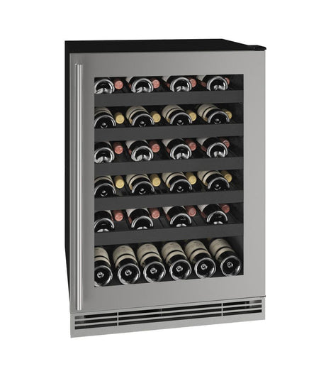 Hwc124 24" Wine Refrigerator With Stainless Frame Finish (115 V/60 Hz)