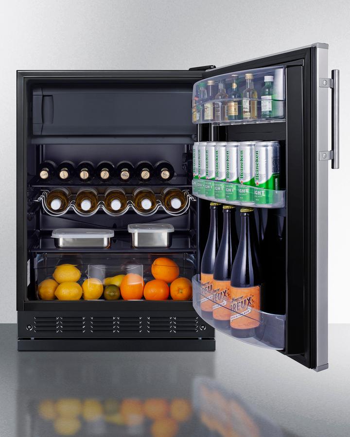 24" Wide Refrigerator-freezer