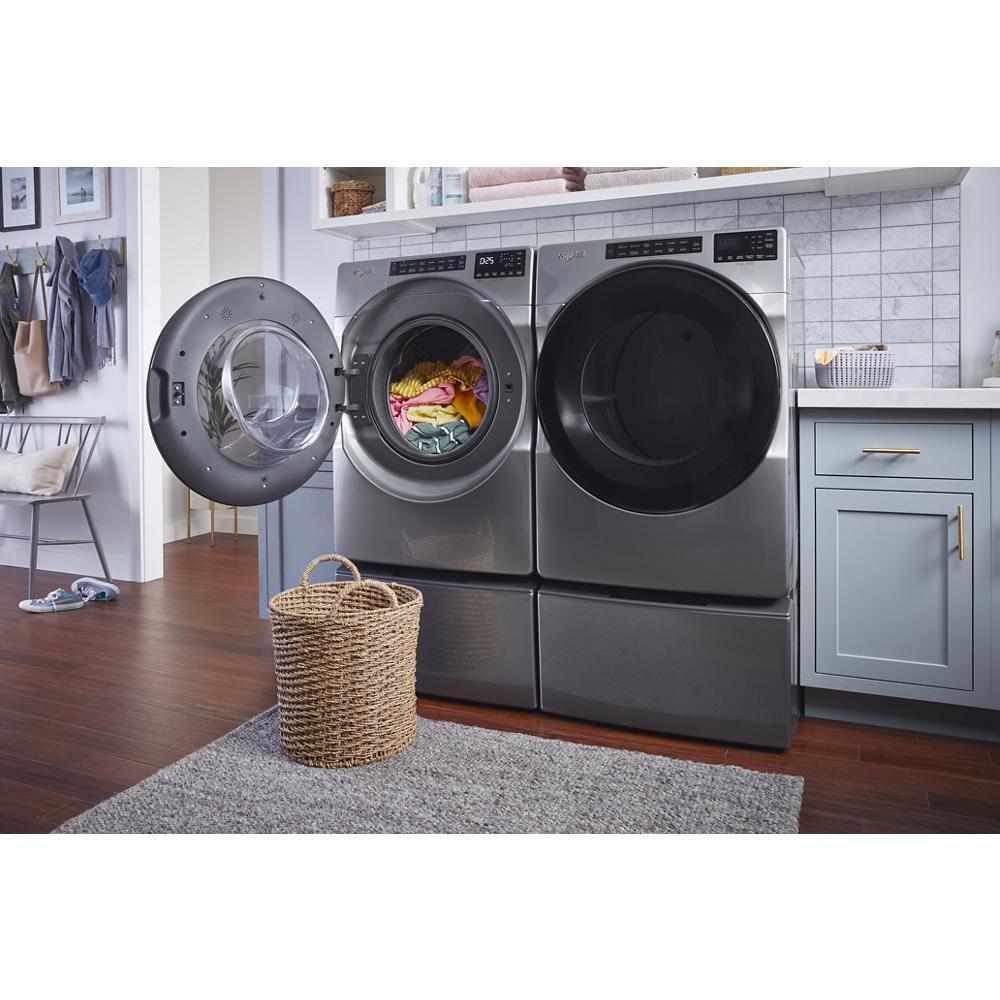 15.5" Pedestal for Front Load Washer and Dryer with Storage