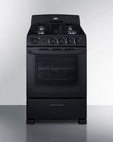 24" Wide Gas Range