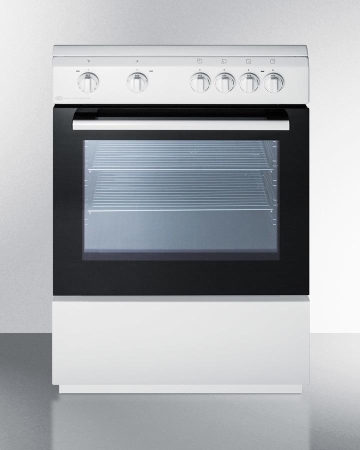 24" Wide Smooth Top Electric Range