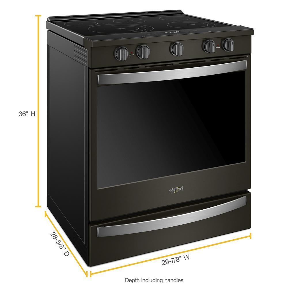 6.4 cu. ft. Smart Slide-in Electric Range with Air Fry, when Connected