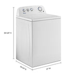 Large Capacity Top Load Washer with High-Efficiency Agitator