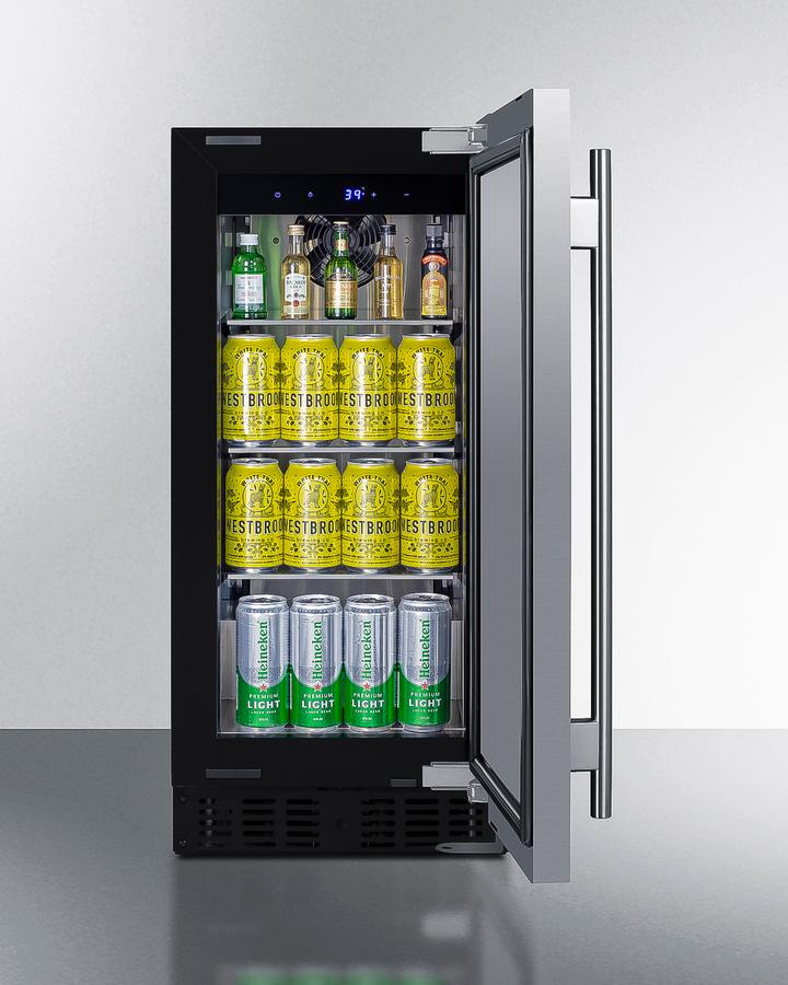 15" Wide Built-in All-refrigerator, ADA Compliant