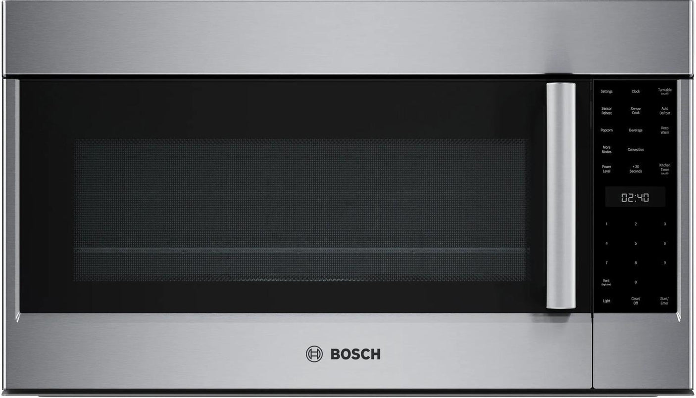 800 Series Over-The-Range Microwave 30" Left SideOpening Door, Stainless Steel