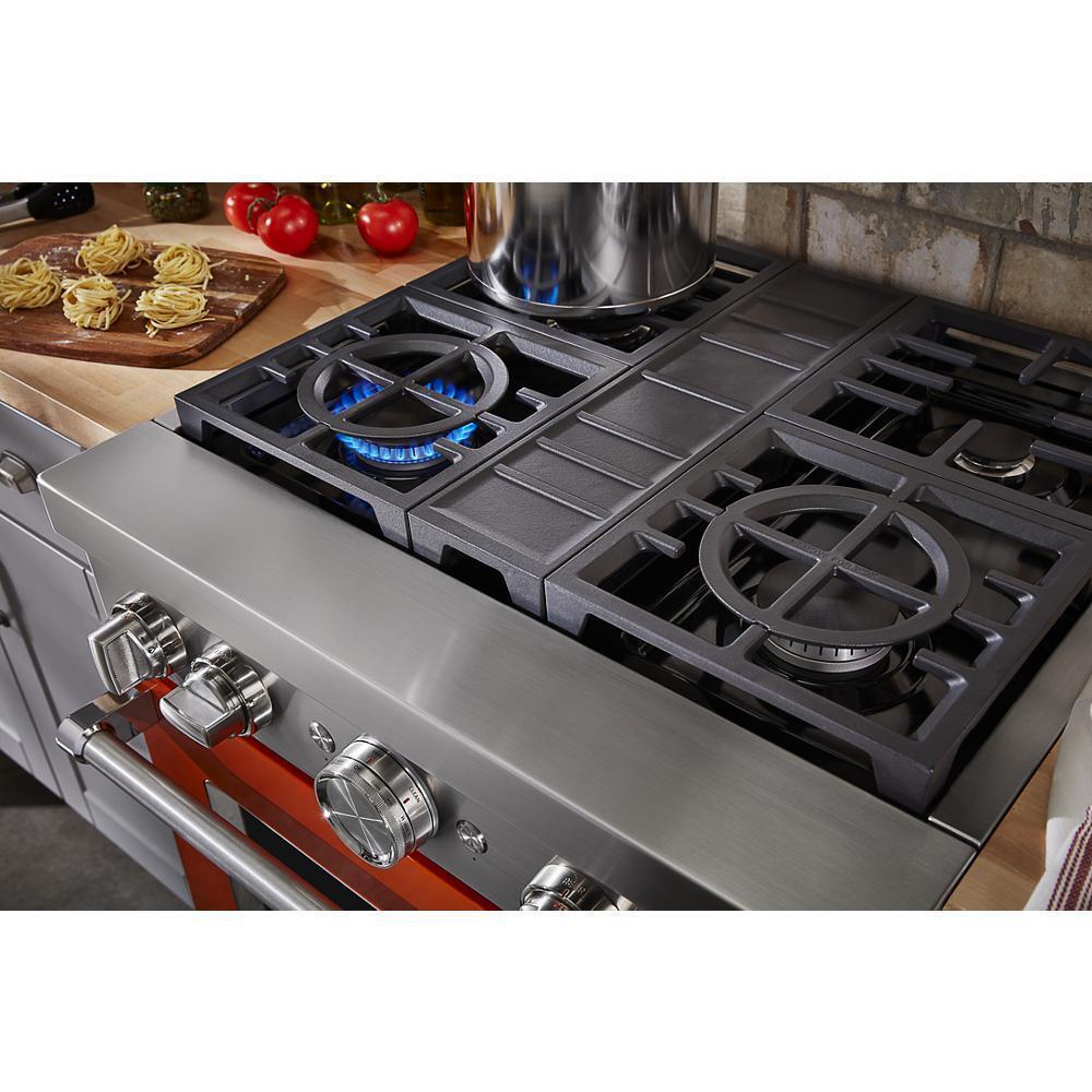 KitchenAid® 30'' Smart Commercial-Style Dual Fuel Range with 4 Burners