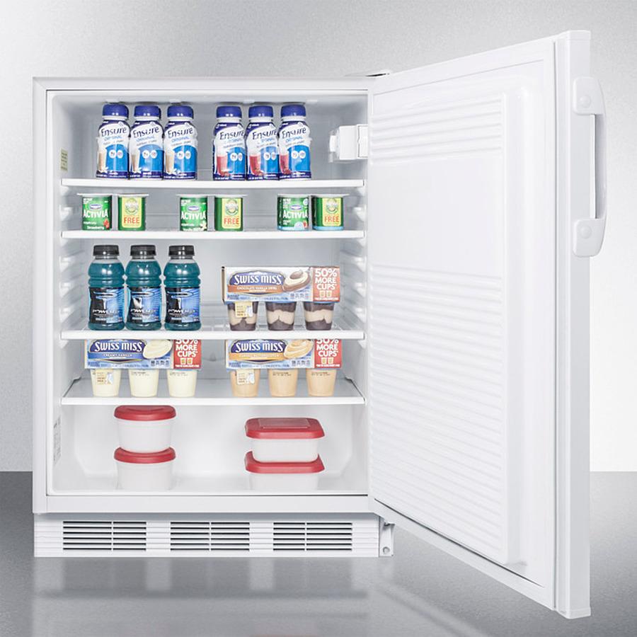 24" Wide All-refrigerator, ADA Compliant