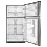 33-Inch Wide Top Freezer Refrigerator with EvenAir™ Cooling Tower- 21 Cu. Ft.