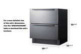 30" Wide 2-drawer All-refrigerator