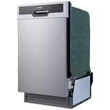 Element 18" Front Control Built-In Dishwasher - Stainless Steel (ENB6631PEBS)