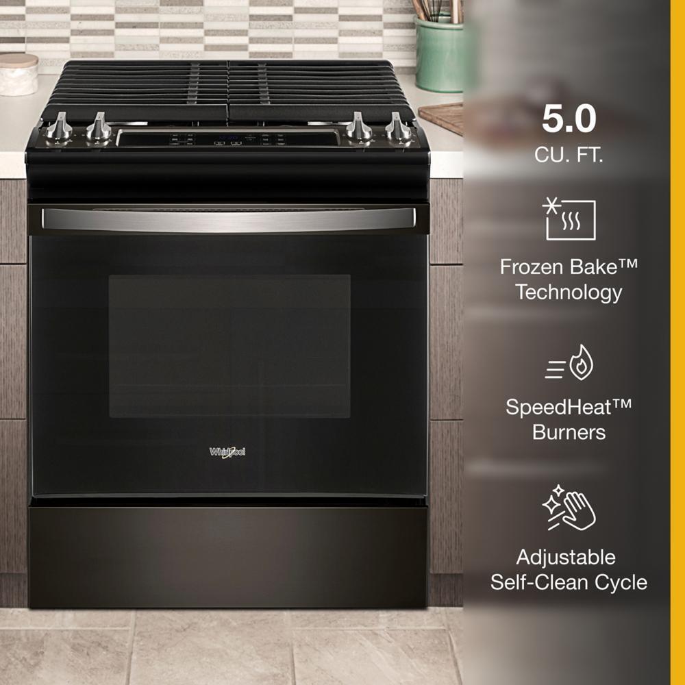 5.0 Cu. Ft. Whirlpool® Gas Range with Frozen Bake™ Technology