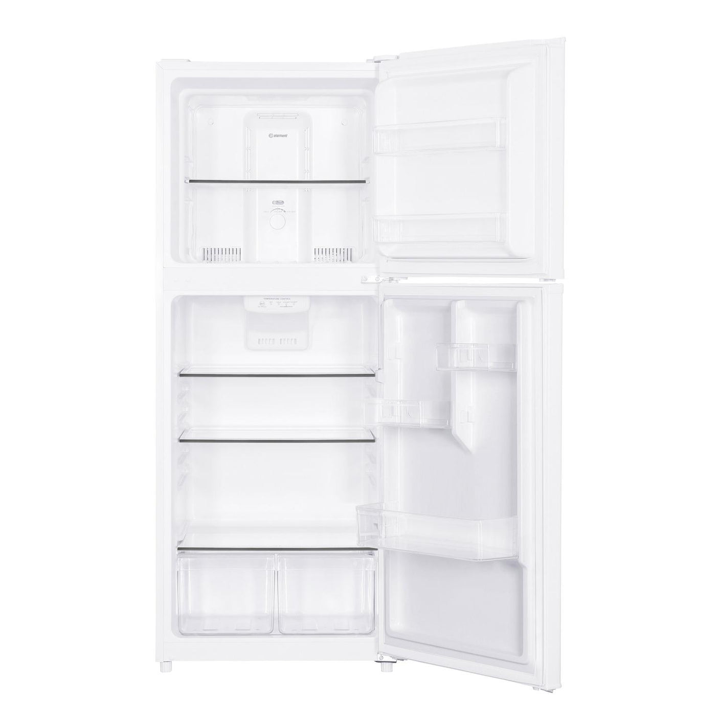 Element Electronics 10.1 cu. ft. Top Freezer Refrigerator - White, ENERGY STAR (ENR10TFGBW)