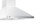 24" Wide Wall-mounted Range Hood