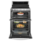 6.0 Cu. Ft. Gas Double Oven Range with EZ-2-Lift™ Hinged Grates