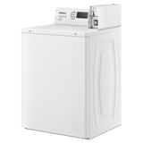 Commercial Top-Load Washer with Factory-Installed Coin Drop and Coin Box