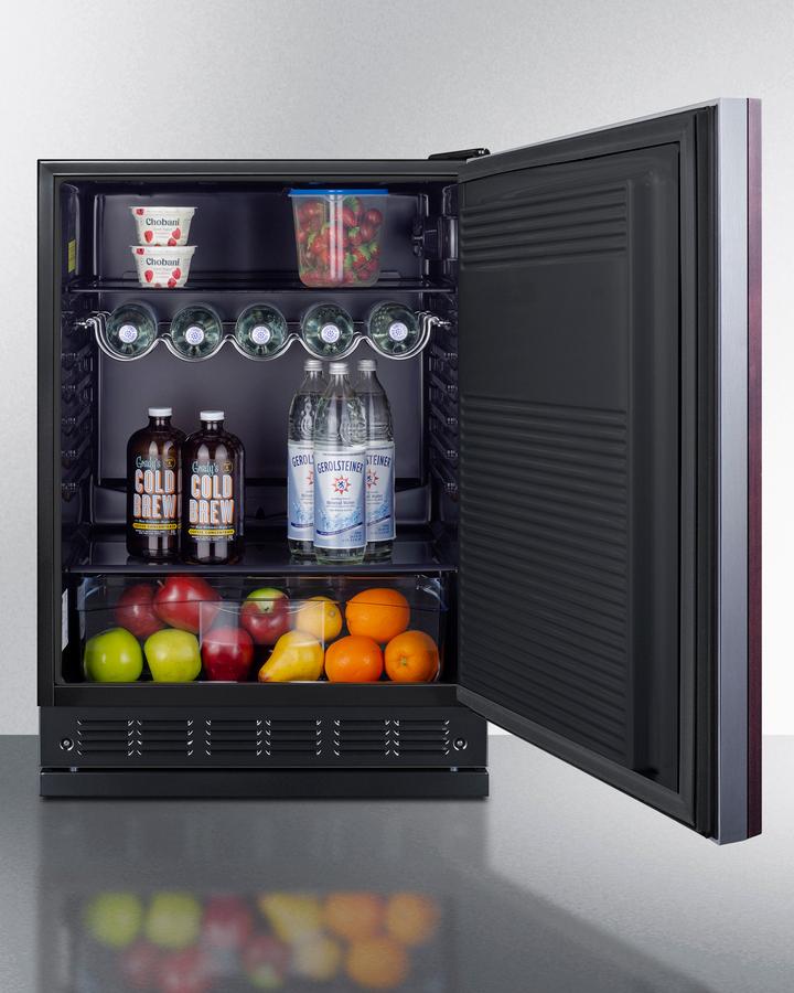 24" Wide All-refrigerator (panel Not Included)