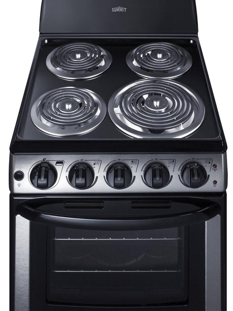 20" Wide Electric Coil Range