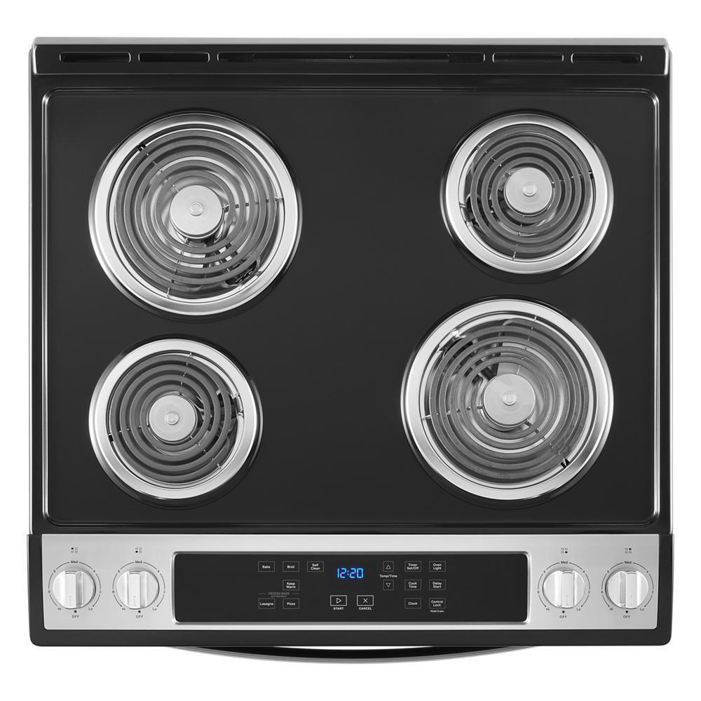 4.8 Cu. Ft. Whirlpool® Electric Range with Frozen Bake™ Technology