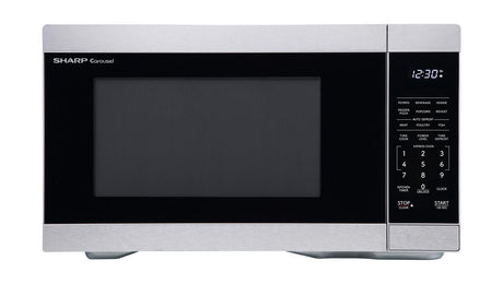 Sharp 1.1 cu. ft. 1000W Stainless Steel Countertop Microwave Oven