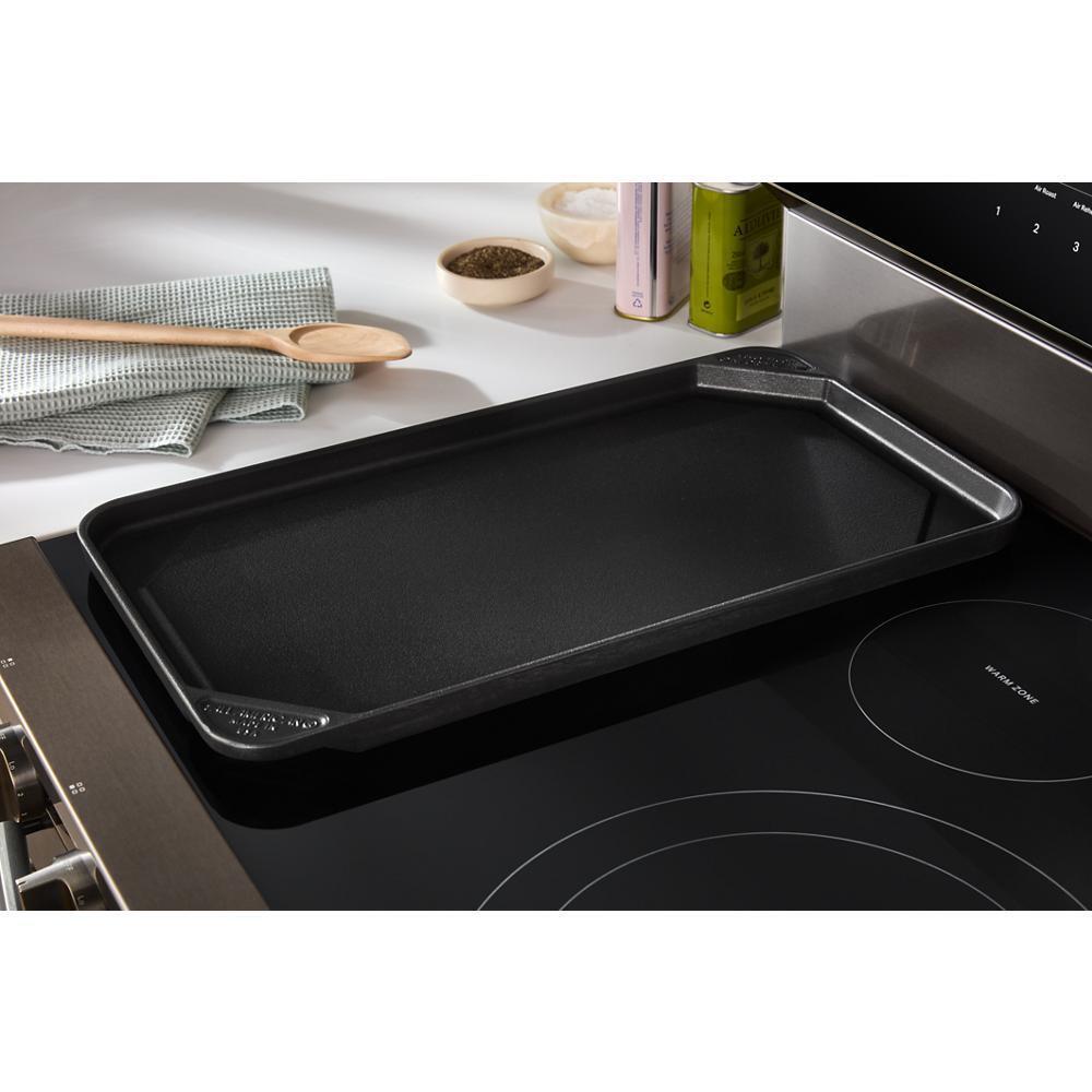 30-inch Electric Smart Range with Air Cooking Technology, No Preheat Air Fry, High Speed Preheat Oven, WipeClean™ Coating, and Steam/Self Clean