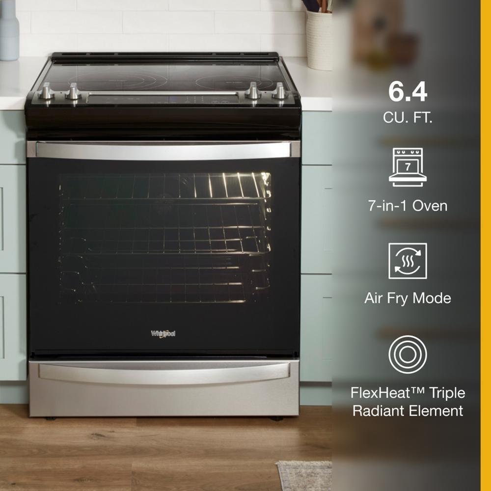 6.4 Cu. Ft. Whirlpool® Electric 7-in-1 Air Fry Oven