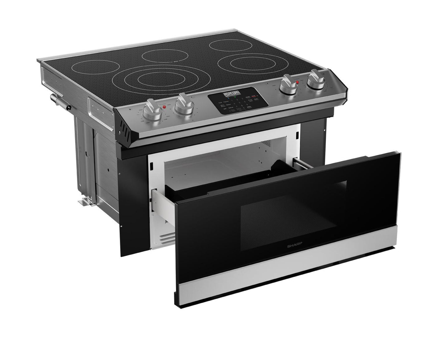 Smart Radiant Rangetop with Microwave Drawer Oven