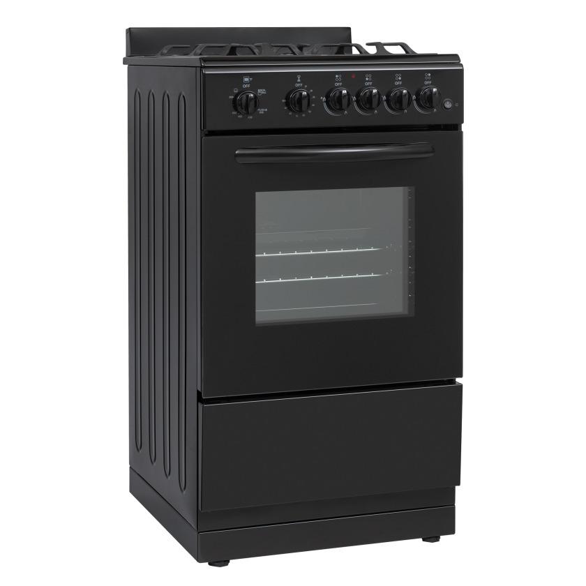 Element 1.9 Cu. Ft. 20 Gas Range - Black (EGR204MCCB)