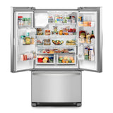 36-Inch Wide French Door Bottom Mount Refrigerator - 25 cu. ft.