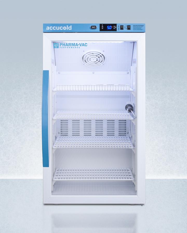 3 CU.FT. Counter Height Vaccine Refrigerator, Certified To Nsf/ansi 456 Vaccine Storage Standard