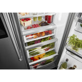 22.6 cu ft. Counter-Depth Side-by-Side Refrigerator with Exterior Ice and Water and PrintShield™ finish