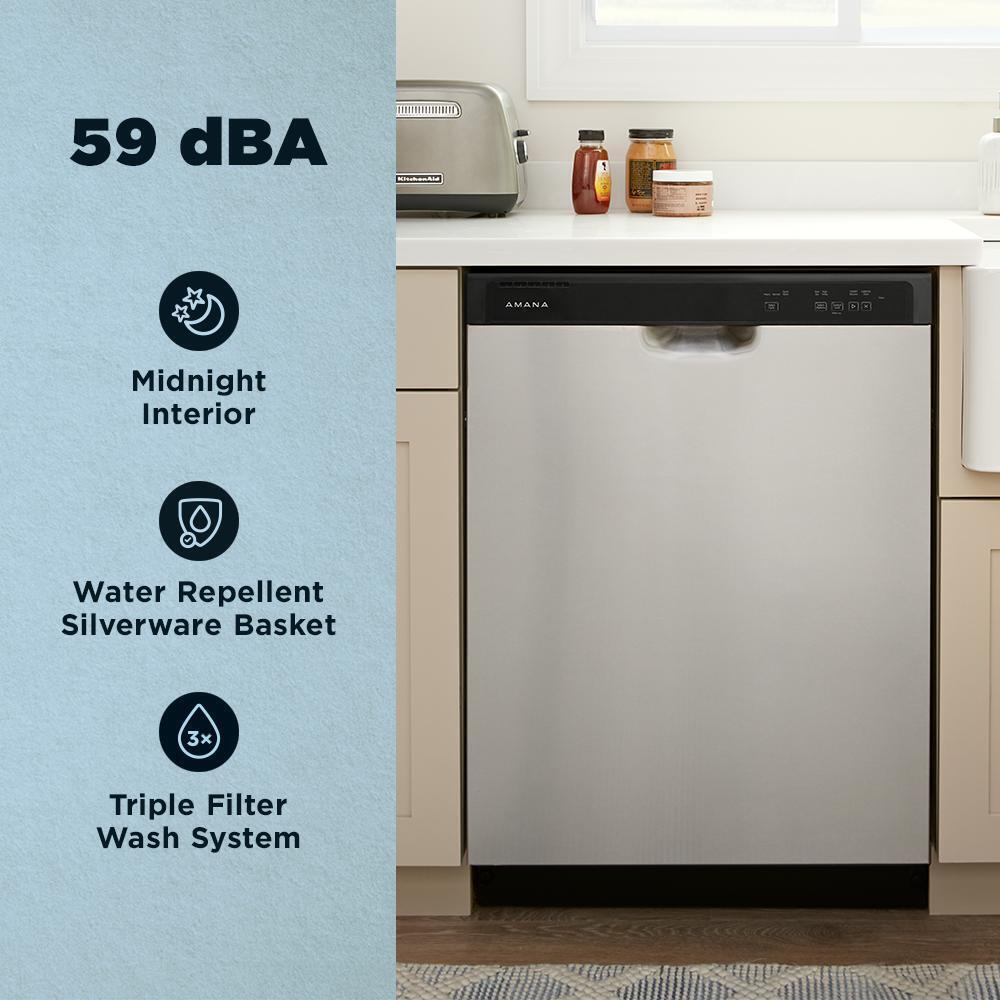 Amana® Dishwasher with Midnight Interior