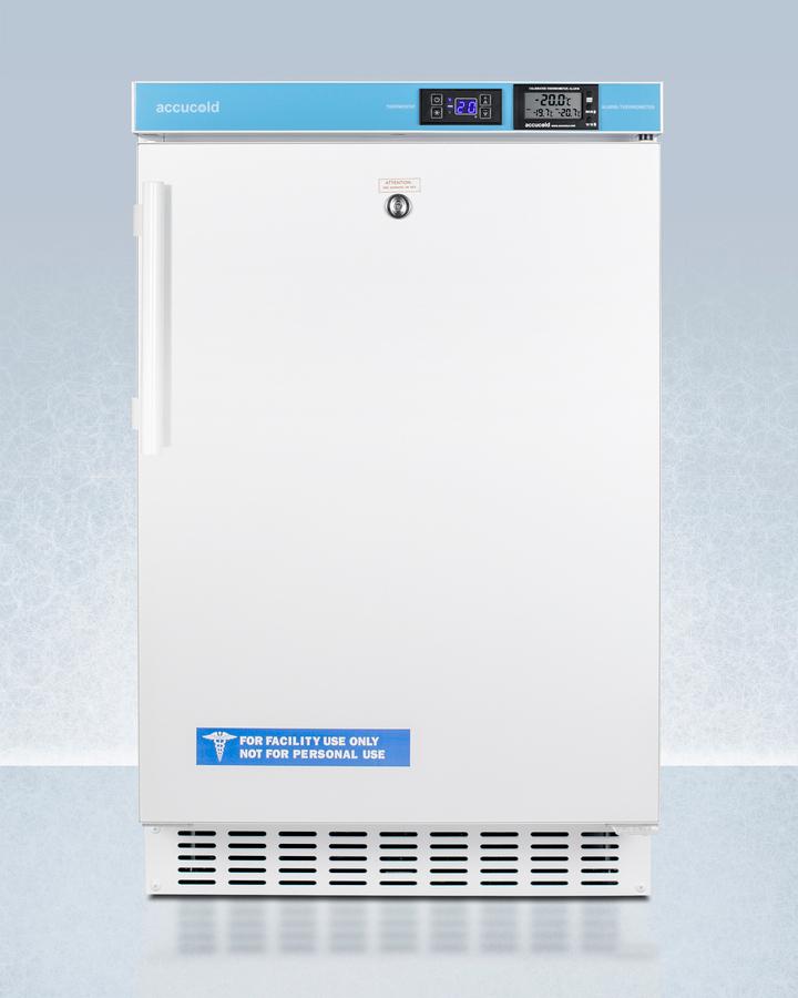 20" Wide Built-in Pharmacy All-freezer, ADA Compliant