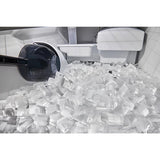 Panel-Ready 15" Undercounter Ice Machine with Articulating Hinge with Drain Pump