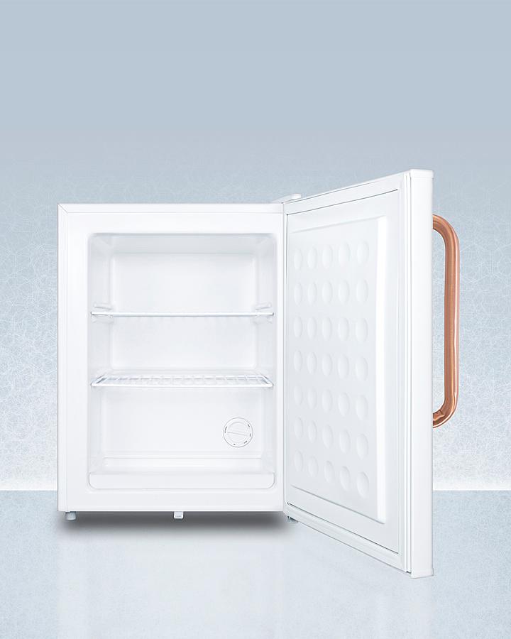 Compact All-freezer With Antimicrobial Pure Copper Handle