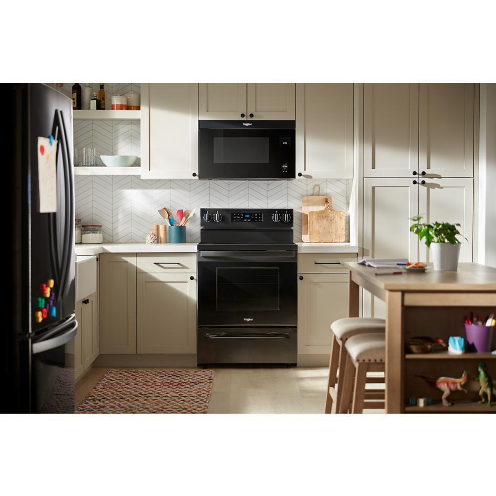 30-inch Energy Star Electric Range with Air Cooking Technology, No Preheat Air Fry and Air Baking and Self Clean