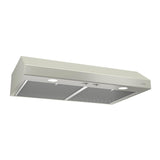 Glacier 30-Inch 300 Max Blower CFM 5 Sones Bisque Range Hood