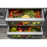 25.5 Cu Ft. 42" Built-In Side-by-Side Refrigerator with Panel-Ready Doors