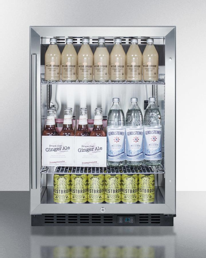 24" Wide Built-in Beverage Center