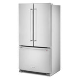 20 cu. ft. 36-Inch Width Counter-Depth French Door Refrigerator with Interior Dispense